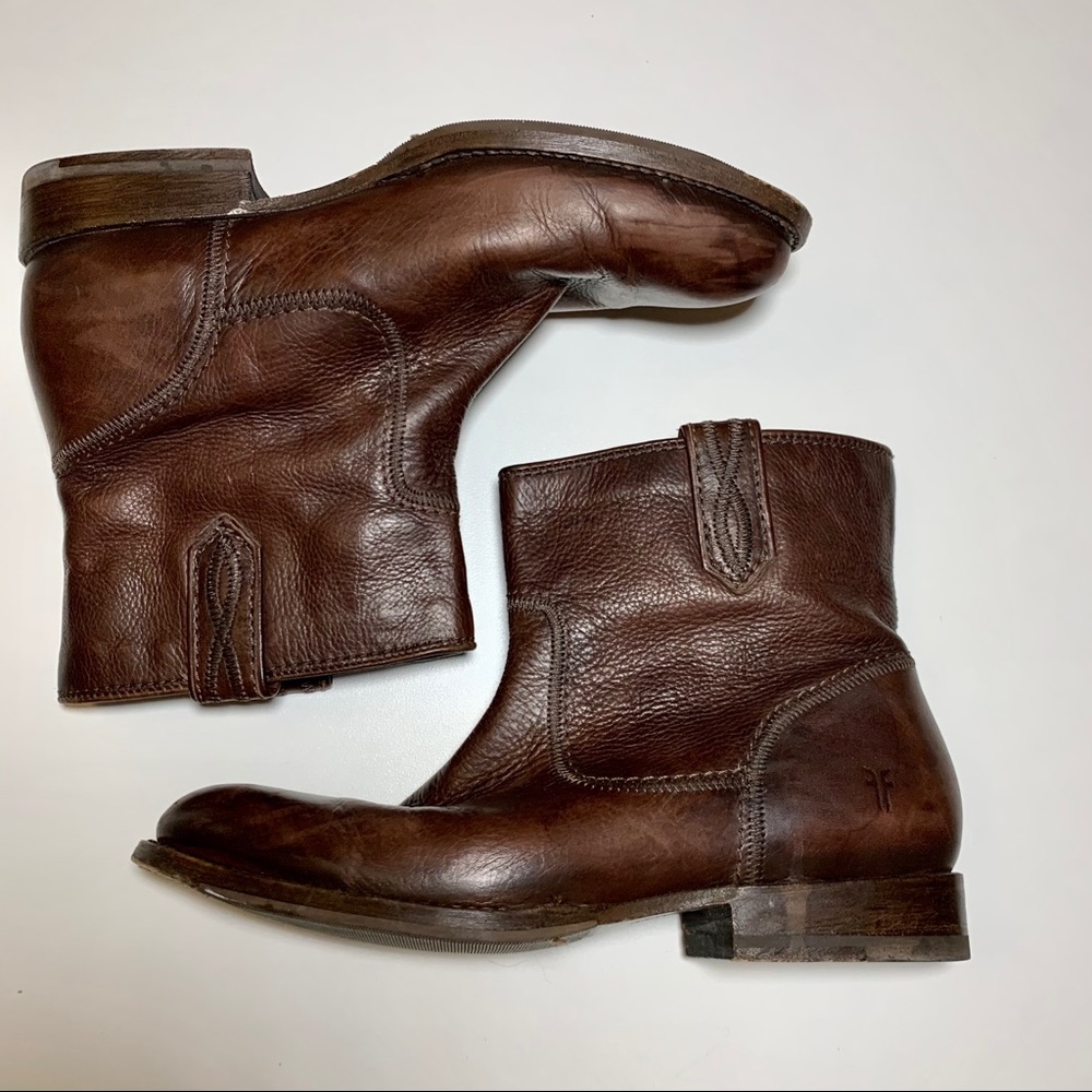 Frye Leather Ankle Boots